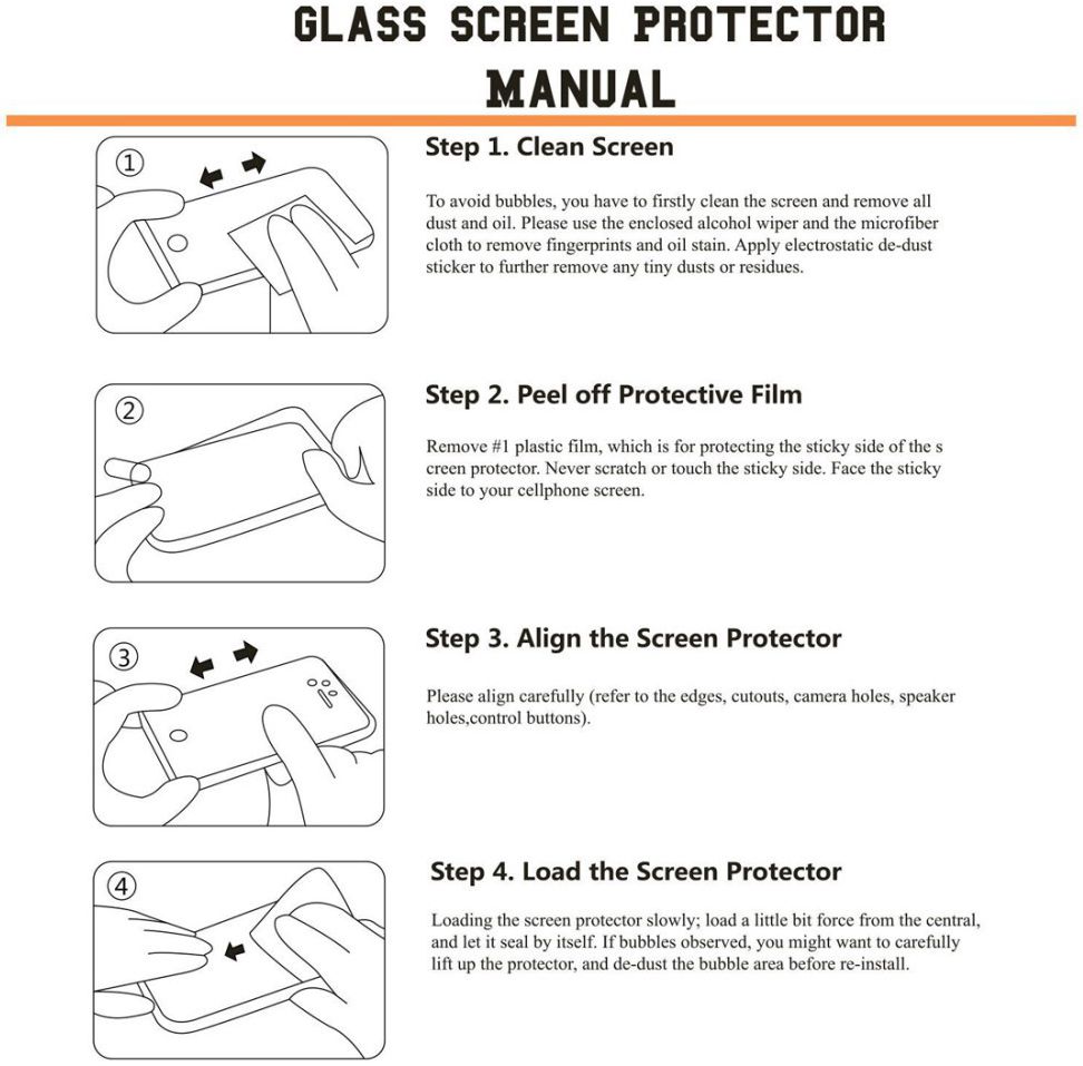 Samsung Galaxy A8 (2018) Tempered Glass Screen Protector afbeelding 6