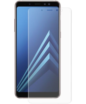 Samsung Galaxy A8 (2018) Tempered Glass Screen Protector Transparant Screen Protectors