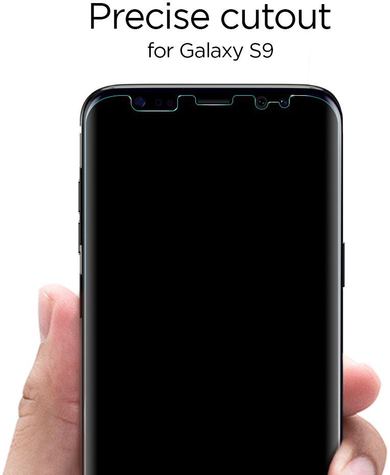 Spigen Neo Flex Samsung Galaxy S9 Screen Protector [2 Pack] afbeelding 7