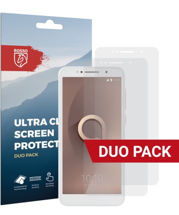 Rosso Alcatel 1C Ultra Clear Screen Protector Duo Pack Screen Protectors