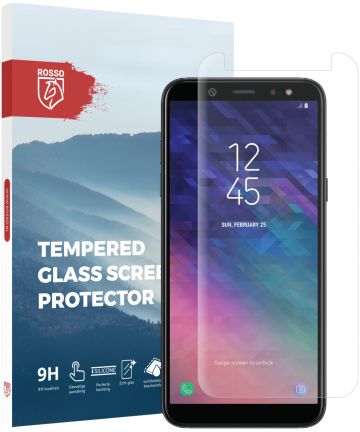 Rosso Samsung Galaxy A6 9H Tempered Glass Screen Protector Screen Protectors