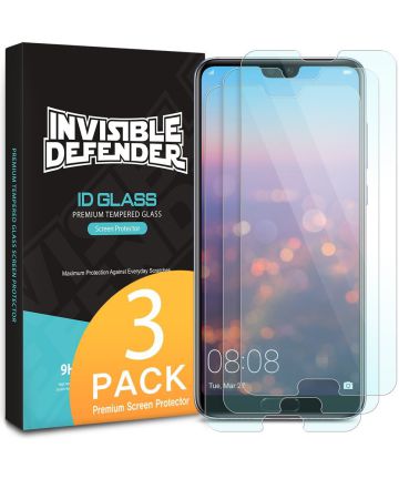 Ringke ID Glass 0.33mm Huawei P20 Pro [3-Pack] Screen Protectors
