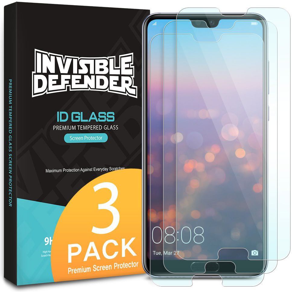 Ringke ID Glass 0.33mm Huawei P20 Pro [3-Pack] afbeelding 1