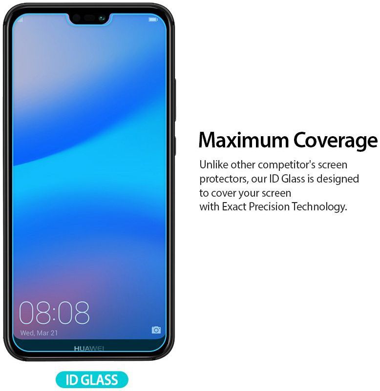Ringke ID Glass 0.33mm Huawei P20 Lite (3 Pack) afbeelding 4
