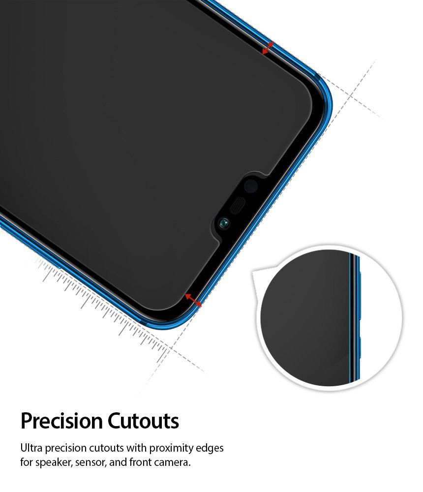 Ringke ID Glass 0.33mm Huawei P20 Lite (3 Pack) afbeelding 6
