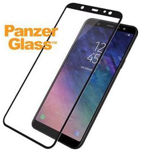 PanzerGlass Samsung Galaxy A6 Plus Edge To Edge Screenprotector Zwart afbeelding 2