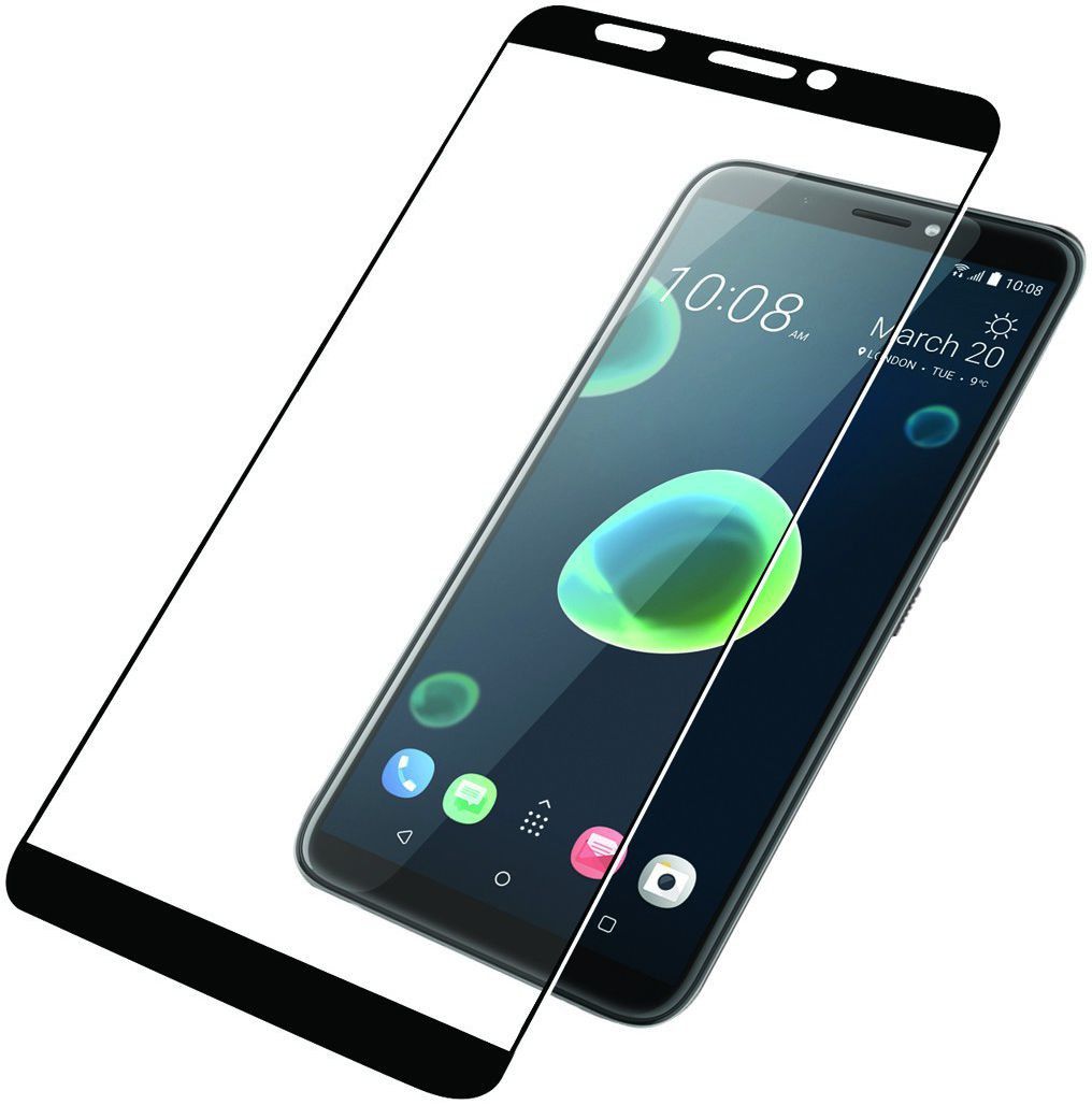 PanzerGlass HTC Desire 12 Plus Edge To Edge Screenprotector Zwart afbeelding 4