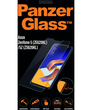 PanzerGlass Zenfone 5 / 5z Edge To Edge Screenprotector Transparant Screen Protectors