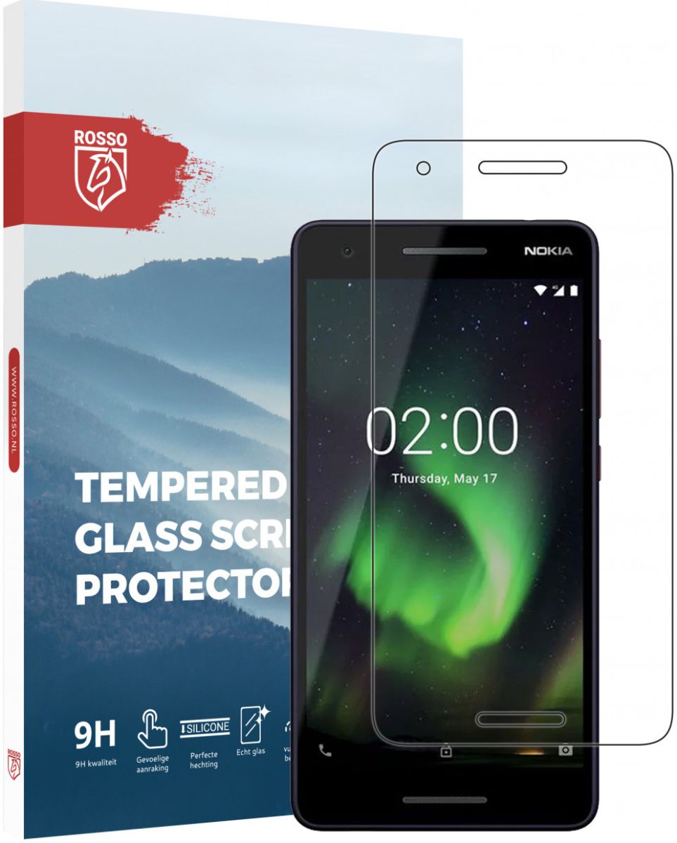 Rosso Nokia 2.1 9H Tempered Glass Screen Protector afbeelding 1