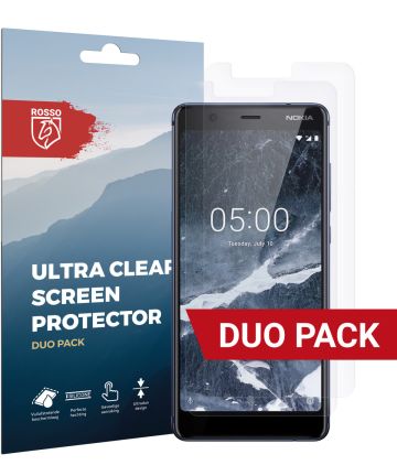 Rosso Nokia 5.1 Ultra Clear Screen Protector Duo Pack Screen Protectors