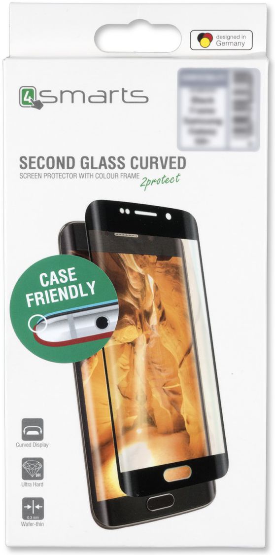 4smarts ''Case Friendly'' Screen Protector Samsung Galaxy S9 Plus afbeelding 1