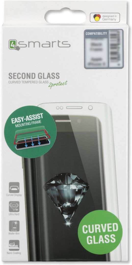 4smarts Curved Screen Protector Apple iPhone X / XS afbeelding 1