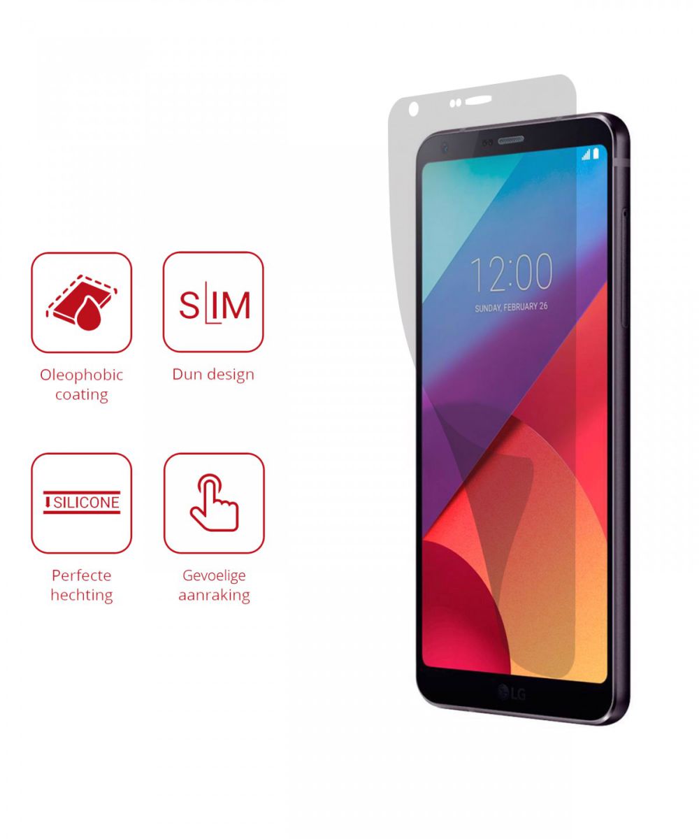 Rosso LG G6 Ultra Clear Screen Protector Duo Pack afbeelding 2