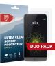 Rosso LG G5 Ultra Clear Screen Protector Duo Pack