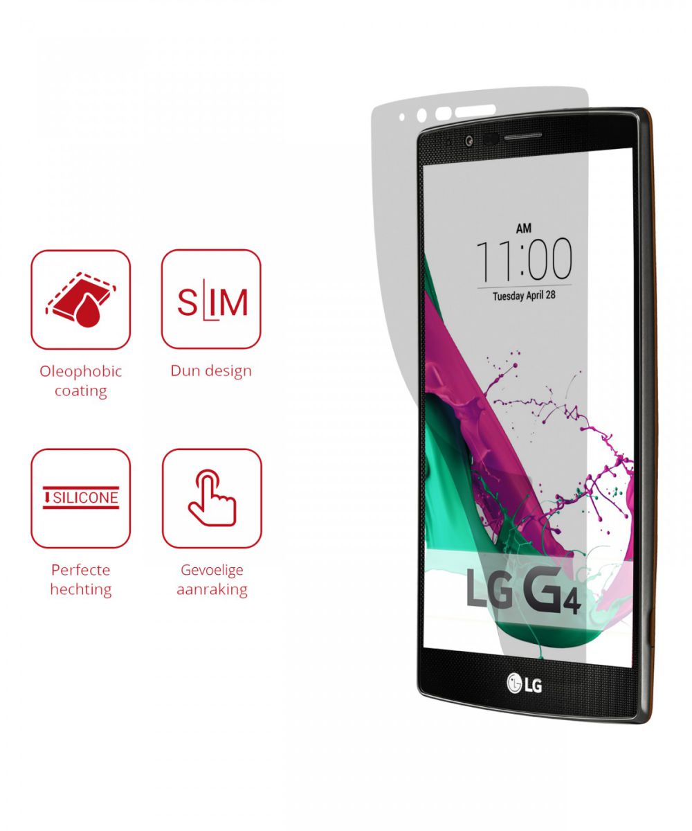Rosso LG G4 Ultra Clear Screen Protector Duo Pack afbeelding 2
