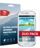 Rosso Samsung Galaxy S3 Mini Ultra Clear Screen Protector Duo Pack