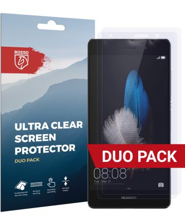 Rosso Huawei P8 Lite Ultra Clear Screen Protector Duo Pack Screen Protectors