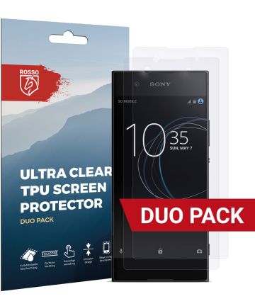 Rosso Sony Xperia XA1 Screen Protector Duo Pack Screen Protectors