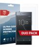 Rosso Sony Xperia XZ Premium Ultra Clear Screen Protector Duo Pack