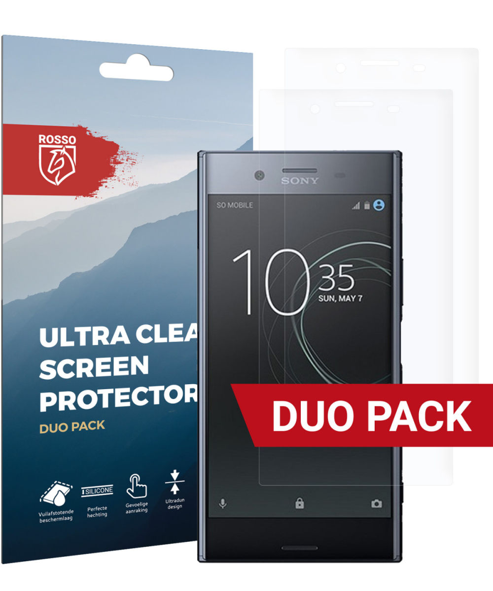 Rosso Sony Xperia XZ Premium Ultra Clear Screen Protector Duo Pack afbeelding 1