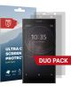 Rosso Sony Xperia L2 Ultra Clear Screen Protector Duo Pack