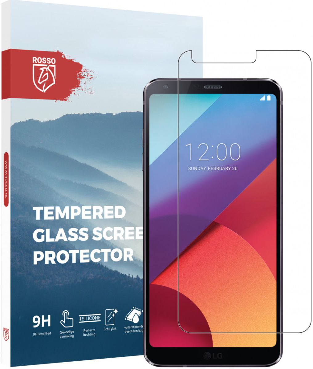 Rosso LG G6 9H Tempered Glass Screen Protector afbeelding 1