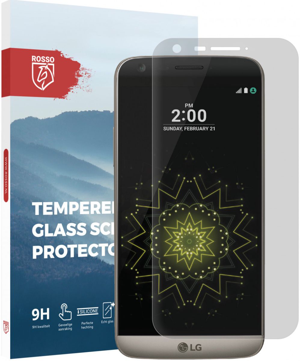 Rosso LG G5 9H Tempered Glass Screen Protector afbeelding 1