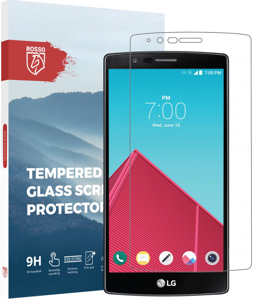 Rosso LG G4 9H Tempered Glass Screen Protector afbeelding 1