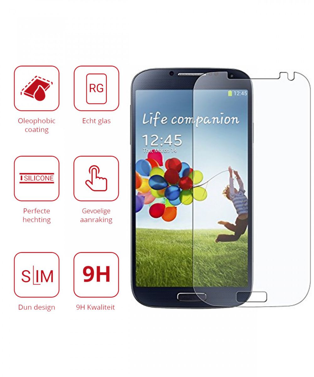 Rosso Samsung Galaxy S4 9H Tempered Glass Screen Protector afbeelding 2