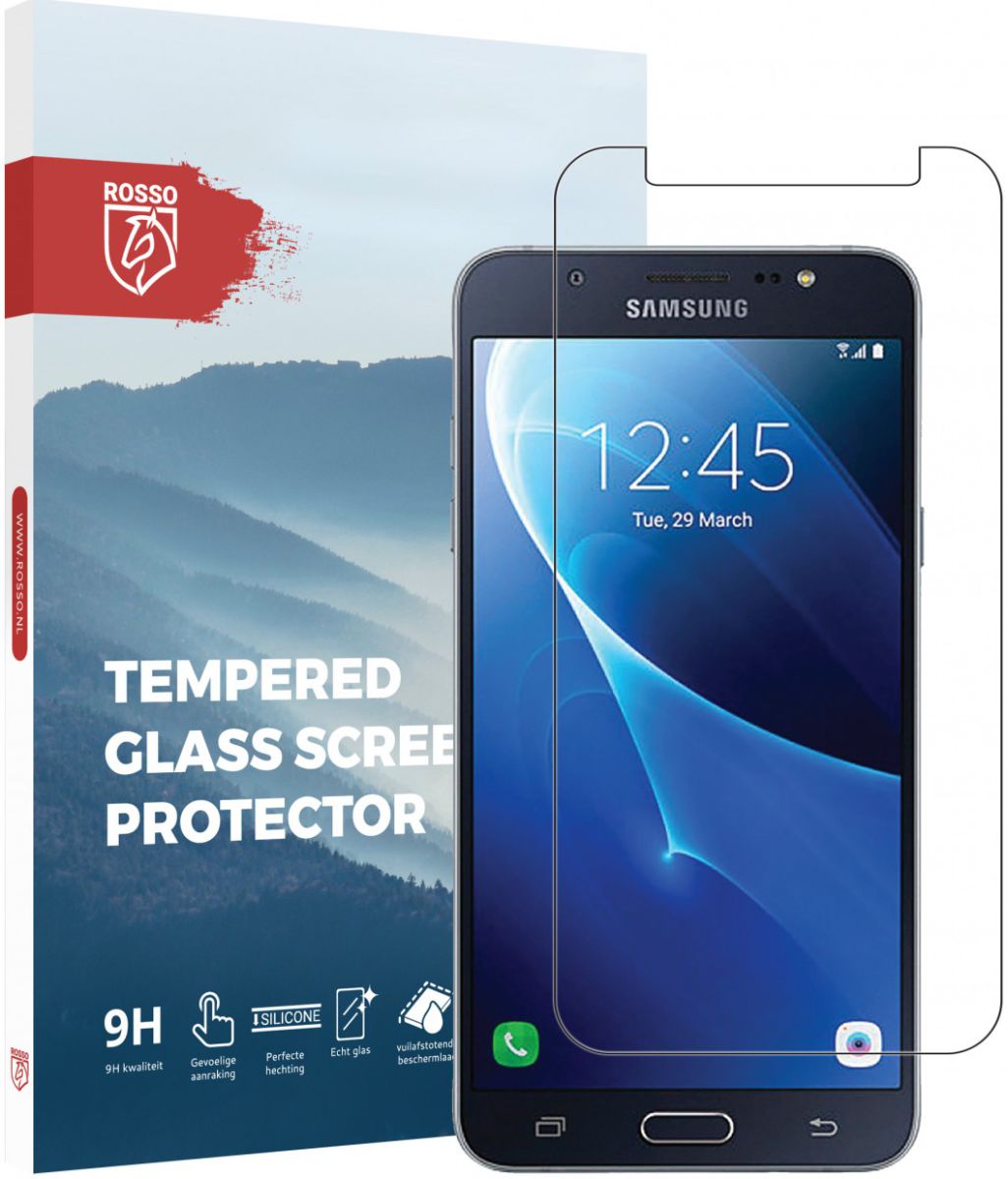 Rosso Samsung Galaxy J7 2016 9H Tempered Glass Screen Protector afbeelding 1