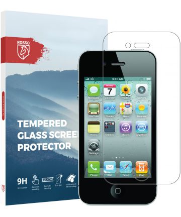 Rosso Apple iPhone 4S 9H Tempered Glass Screen Protector Screen Protectors
