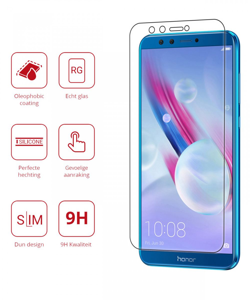 Rosso Honor 9 Lite 9H Tempered Glass Screen Protector afbeelding 2
