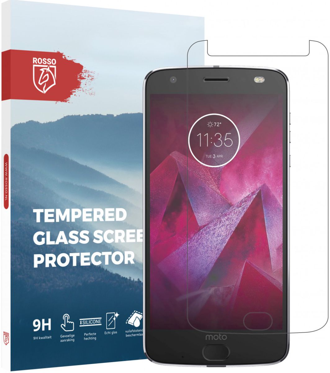 Rosso Motorola Moto X4 9H Tempered Glass Screen Protector afbeelding 1