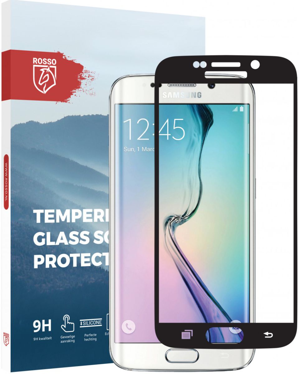 Rosso Samsung Galaxy S6 Edge 9H Tempered Glass Screen Protector afbeelding 1