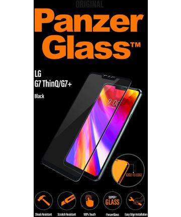 PanzerGlass LG G7 Edge To Edge Screenprotector Zwart Screen Protectors
