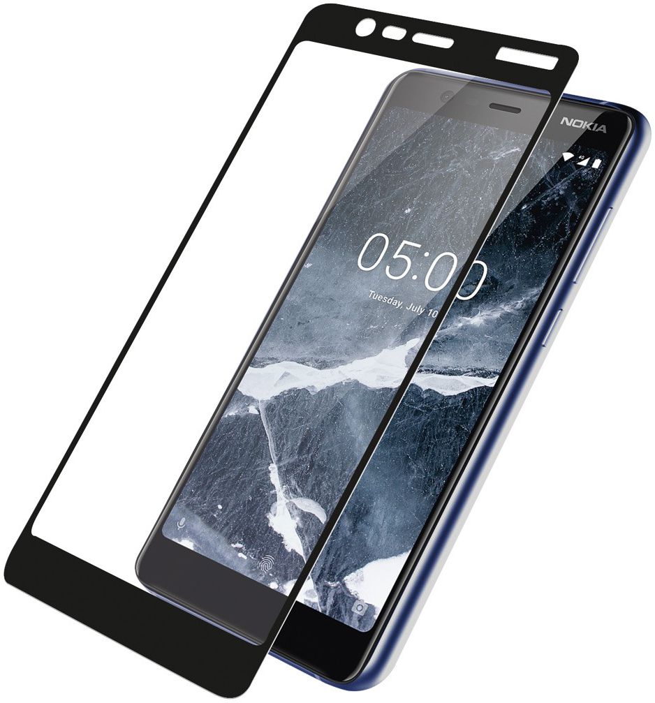 PanzerGlass Nokia 5.1 / Nokia 5 2018 Edge To Edge Screenprotector afbeelding 4