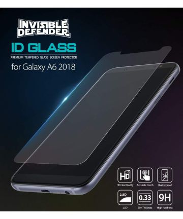 Ringke ID Glass Premium Tempered Glass Samsung Galaxy A6 (2018) Screen Protectors