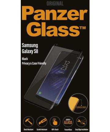 PanzerGlass Samsung Galaxy S8 Privacy Glass Screenprotector Screen Protectors