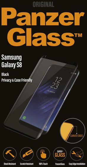 PanzerGlass Samsung Galaxy S8 Privacy Glass Screenprotector afbeelding 1