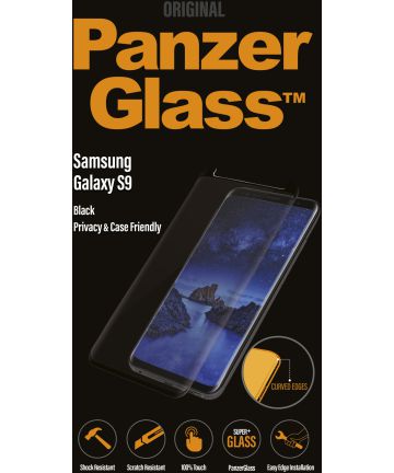 PanzerGlass Samsung Galaxy S9 Privacy Glass Screenprotector Screen Protectors