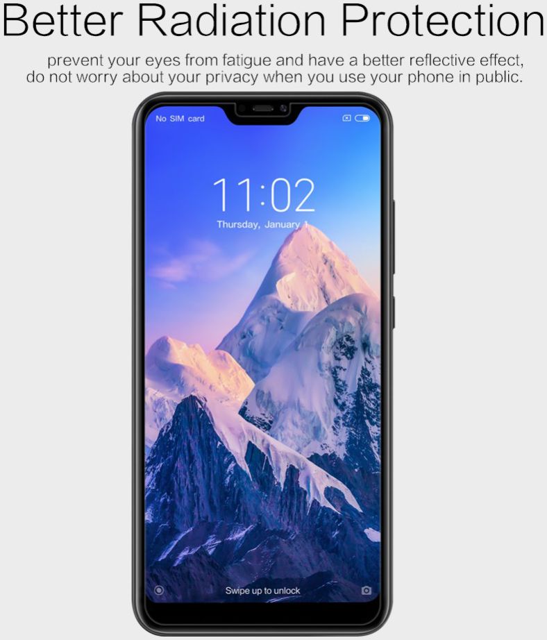 Nillkin Anti-Kras Screen Protector Xiaomi Mi A2 Lite afbeelding 5