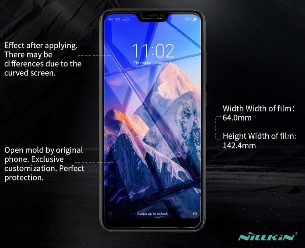 Nillkin Anti-Kras Screen Protector Xiaomi Mi A2 Lite afbeelding 8