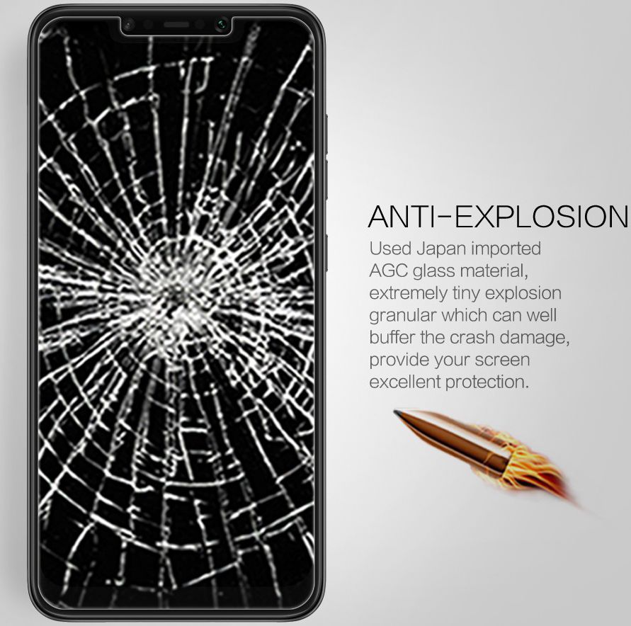 Nillkin Tempered Glass Screen Protector Xiaomi PocoPhone F1 afbeelding 15