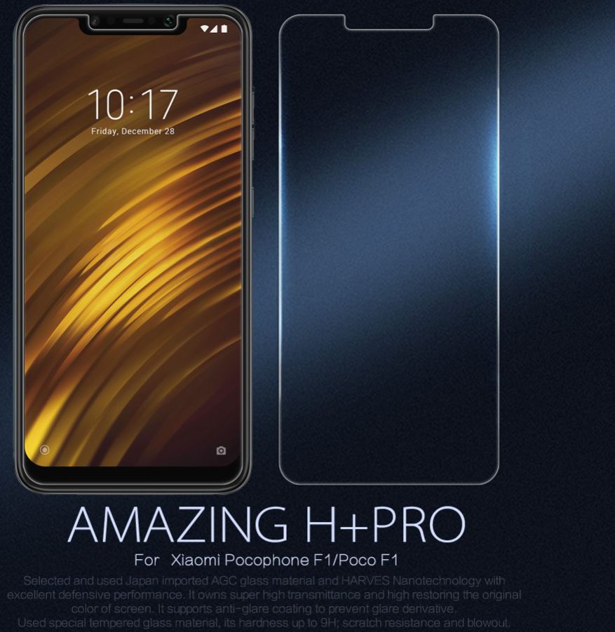 Nillkin Tempered Glass Screen Protector Xiaomi PocoPhone F1 afbeelding 2