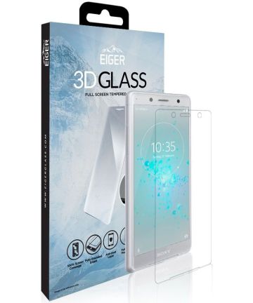 Eiger Edge 2 Edge Tempered Glass Screen Protector Xperia XZ2 Compact Screen Protectors
