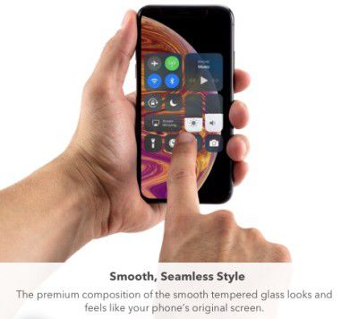 ZAGG InvisibleShield Glass+ Eyesafe Tempered Glass Apple iPhone XR afbeelding 7
