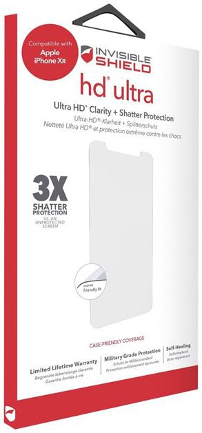 InvisibleSHIELD HD Ultra Case Friendly Screen Protector iPhone XR afbeelding 1