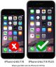 Spigen iPhone 8 / 7 Plus Full Tempered Glass Screen Protector Zwart