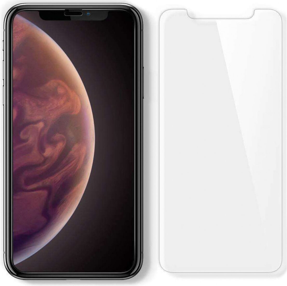 Spigen Apple iPhone X / XS Slim Tempered Glass Screen Protector afbeelding 3