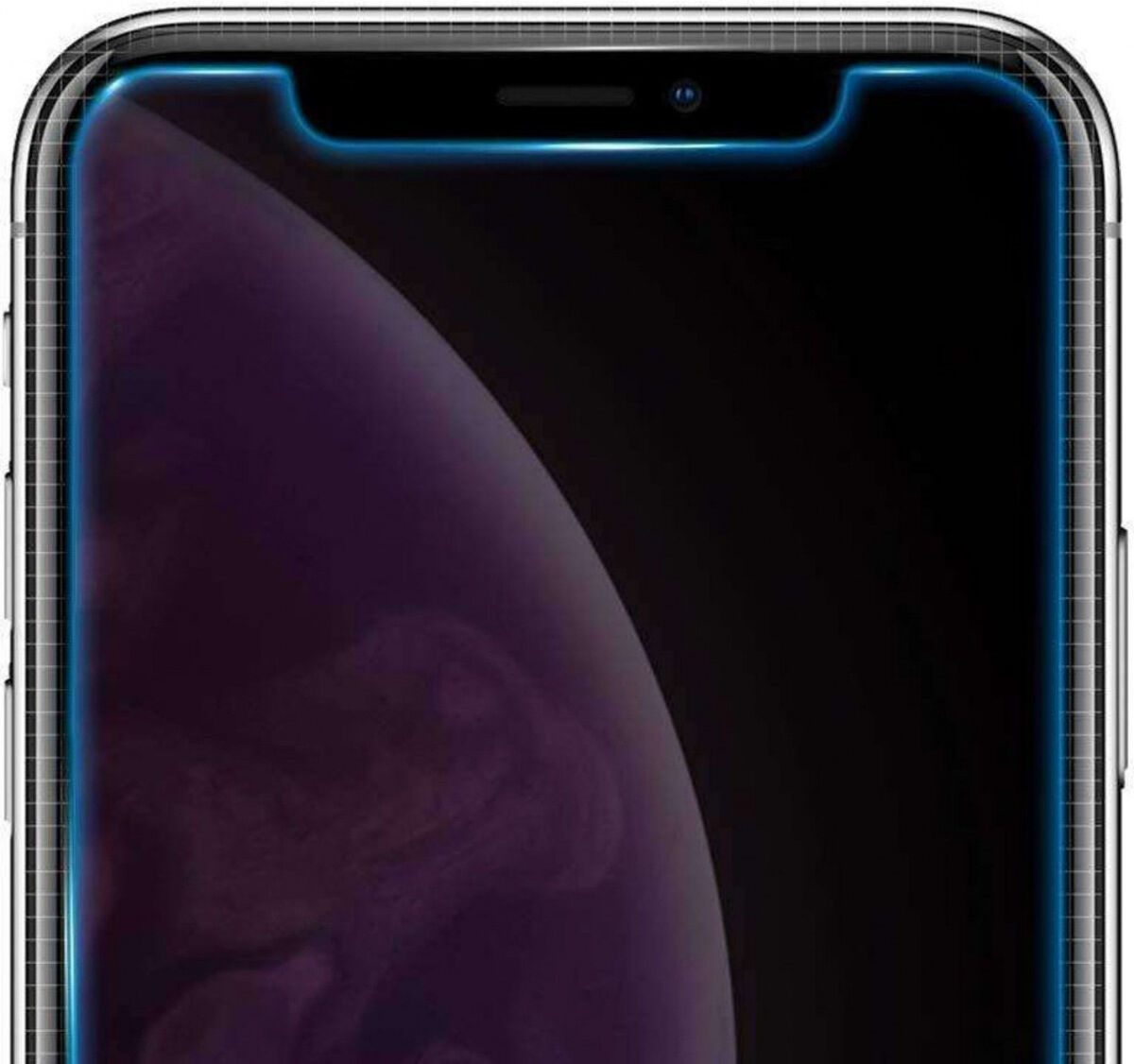 Spigen Apple iPhone X / XS Slim Tempered Glass Screen Protector afbeelding 4